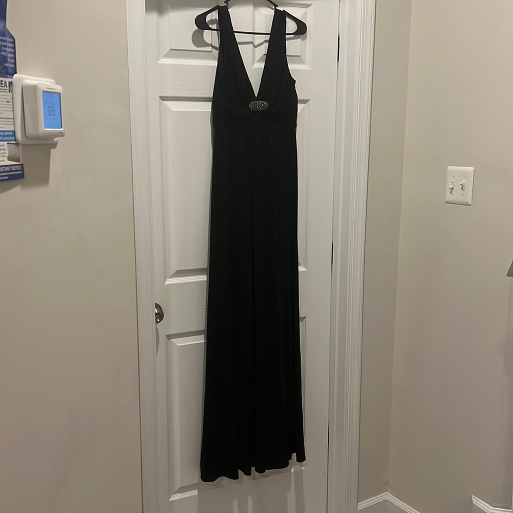 BCBG Black Ball Dress slinky